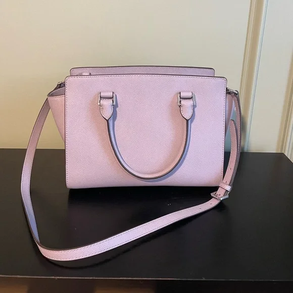 Michael Kors • Lilac Selma Saffiano Leather Spring / Summer Satchel